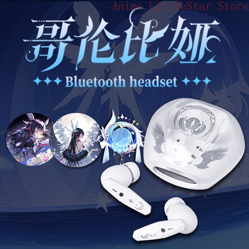 原神 コロンビナ ワイヤレスヘッドホン アニメ ギフト イヤ - Noise Cancelling Headphone のレビューと価格
