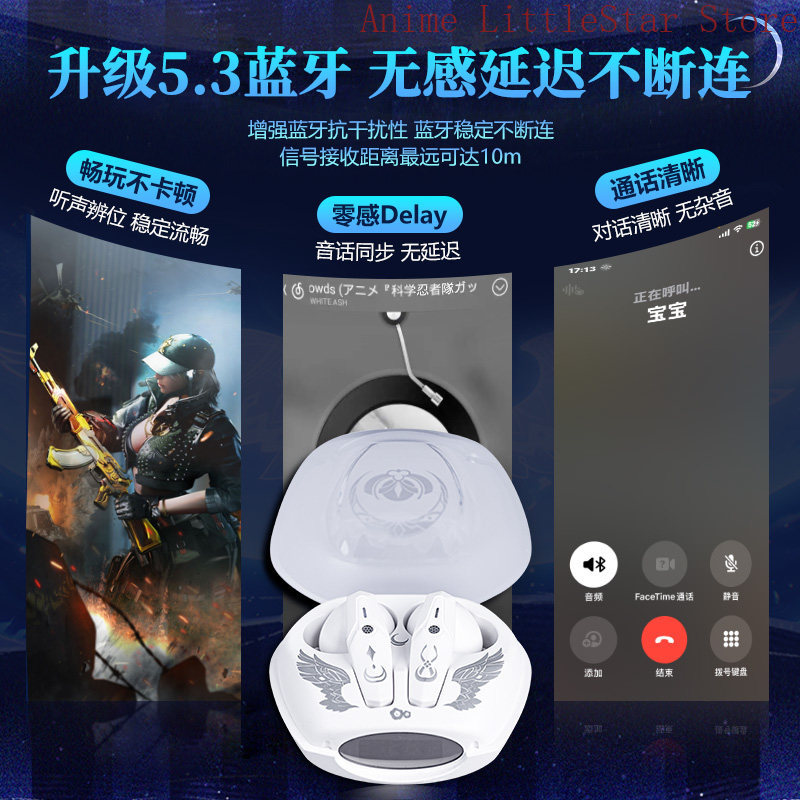 原神 コロンビナ ワイヤレスヘッドホン アニメ ギフト イヤ - Noise Cancelling Headphone のレビューと価格