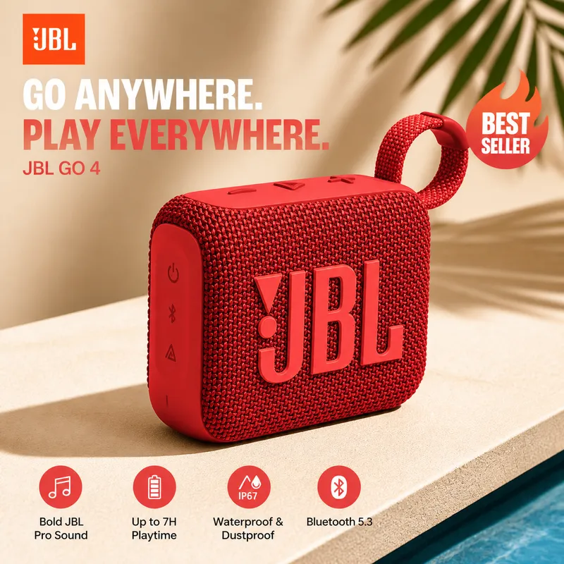 JBL GO4 小型ポータブルステレオBluetoothスピ - Jbl Speaker Go 4 のレビューと価格